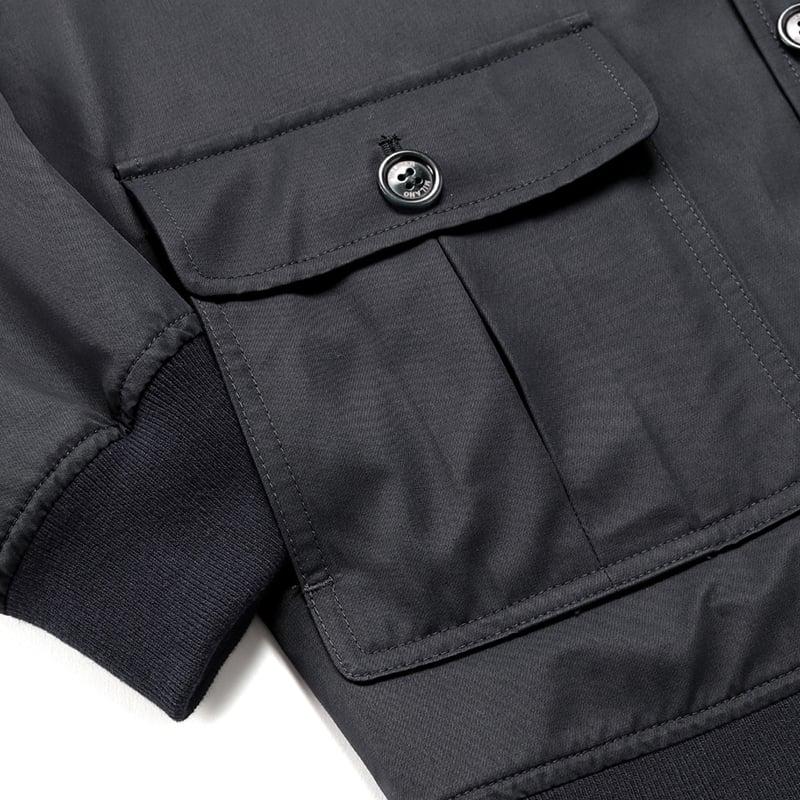 ヴァルスター Valstar ／ 当店別注 撥水コットンナイロンツイルバルスターブルゾン「VALSTARINO 407A.A129」（NAVY／ネイビー）の画像