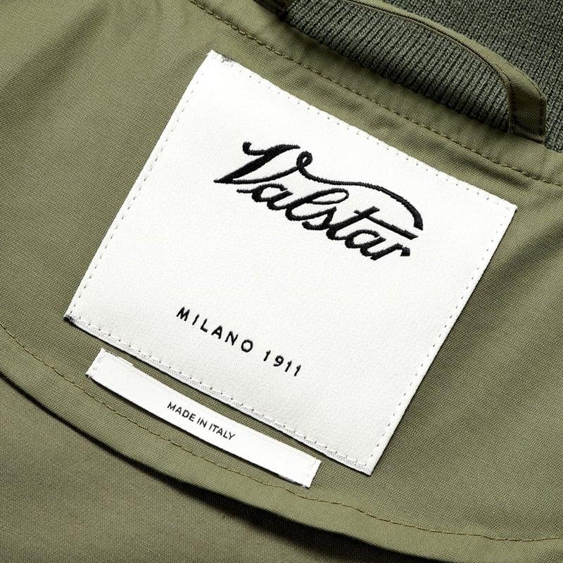ヴァルスター Valstar ／ 当店別注 撥水コットンナイロンツイルバルスターブルゾン「VALSTARINO 407A.A129」（FRANTOIO／オリーブ）の画像