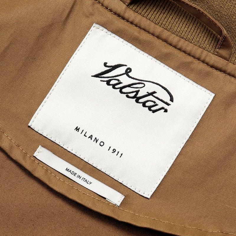 ヴァルスター Valstar ／ 当店別注 撥水コットンナイロンツイルバルスターブルゾン「VALSTARINO 407A.A129」（CASTORO／タバコブラウン）の画像