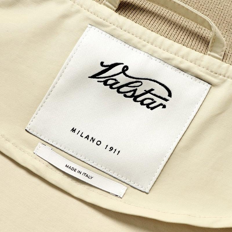ヴァルスター Valstar ／ 当店別注 撥水コットンナイロンツイルバルスターブルゾン「VALSTARINO 407A.A129」（RAFIA／ライトベージュ）の画像