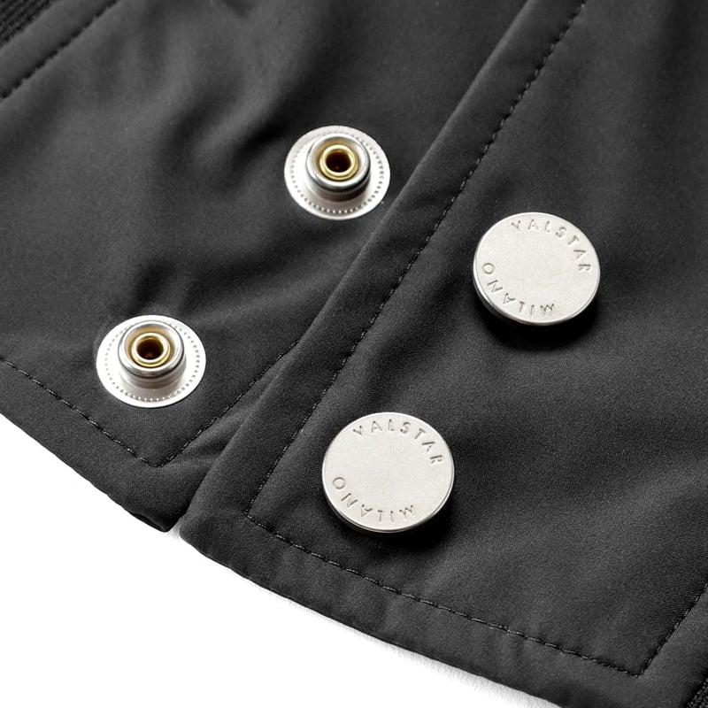 ヴァルスター Valstar ／ 防水透湿3レイヤーポリエステルバルスターブルゾン「POCKETABLE VALSTARINO 407A.A127」（BLACK／ブラック）の画像