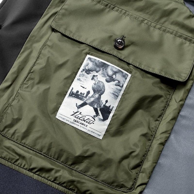 ヴァルスター Valstar ／ 防水透湿3レイヤーポリエステルバルスターブルゾン「POCKETABLE VALSTARINO 407A.A127」（BLACK／ブラック）の画像