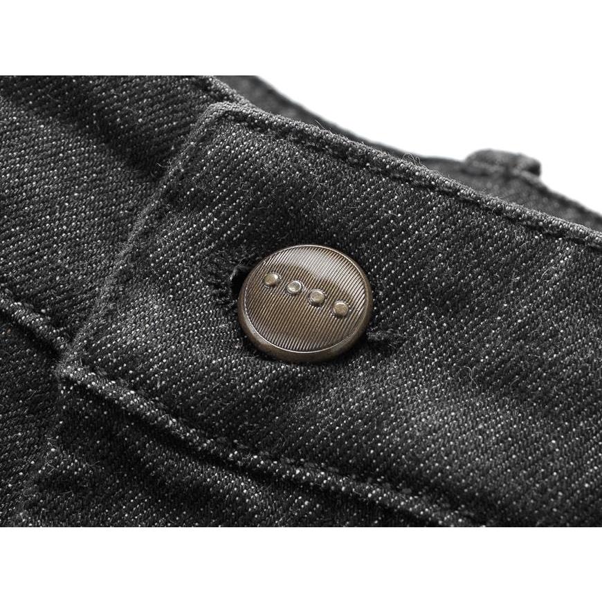 期間セール ！ イカイ YCHAI ／ 【国内正規品】 ／ ワンウォッシュコットンストレッチブラックデニムジーンズ「ROBUSTO（YPU004-2DS0017A）」 【2426189903】(12441円)