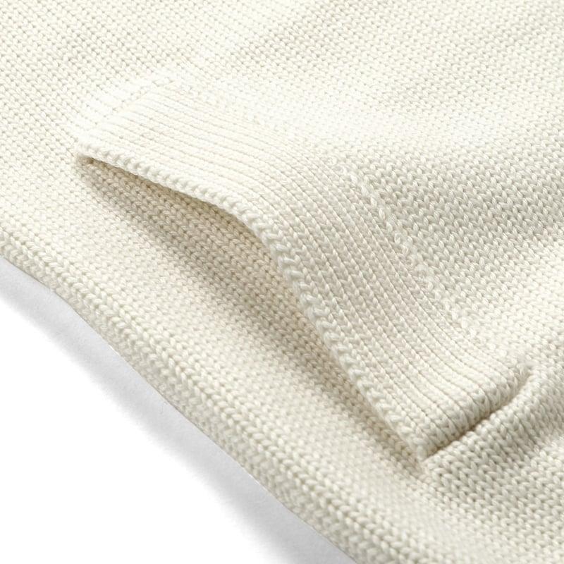 ザノーネ　オフホワイトニット セール】ザノーネ セーター メンズ ハイゲージ コットンニット