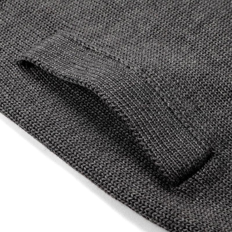 ZANONE（ザノーネ） ウール5ゲージスタンドカラーニットカーディガン