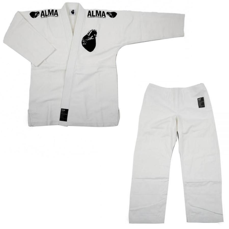 白 白 レギュラーキモノ A1 Ju1 A1 Wh 送料無料 Alma 上下 国産柔術衣 上下 アルマ 柔道 Ab イキトガレージ店