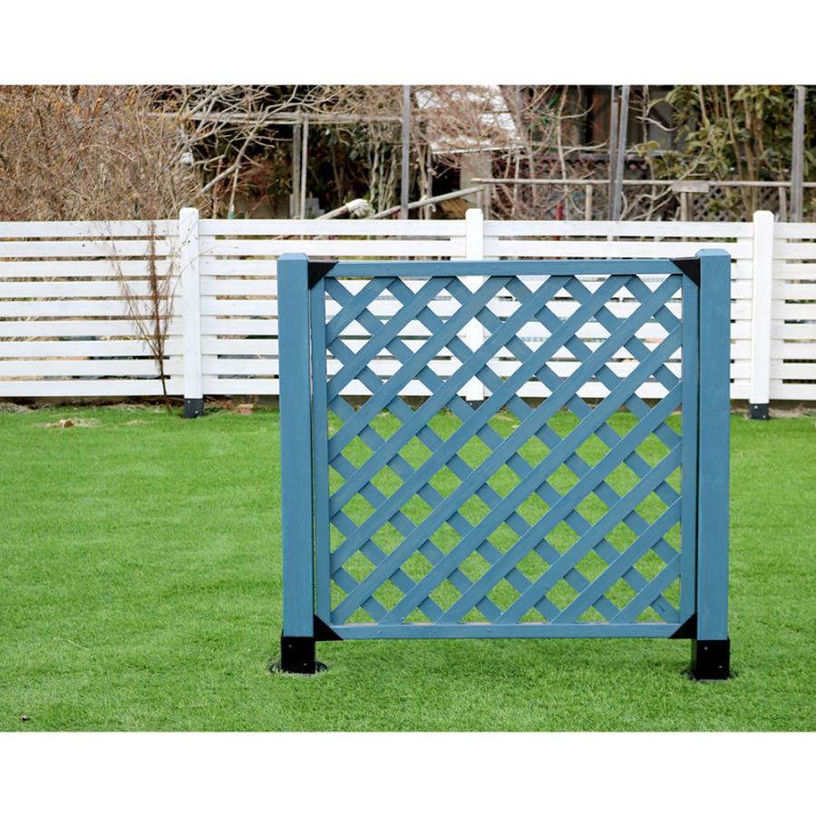 土中用支柱固定金具 調整付き（6個） S-UBN72-6P ラティスやフェンスを