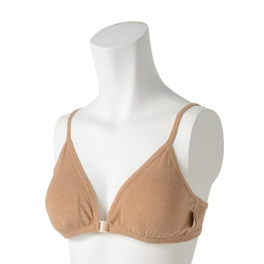 Leaf Cube Organic やわらかフロントホック（前開き）ブラ「テトベリーフロントホックブラ」M・Lサイズ リーフキューブオーガニック 104111 105111 |  | 05