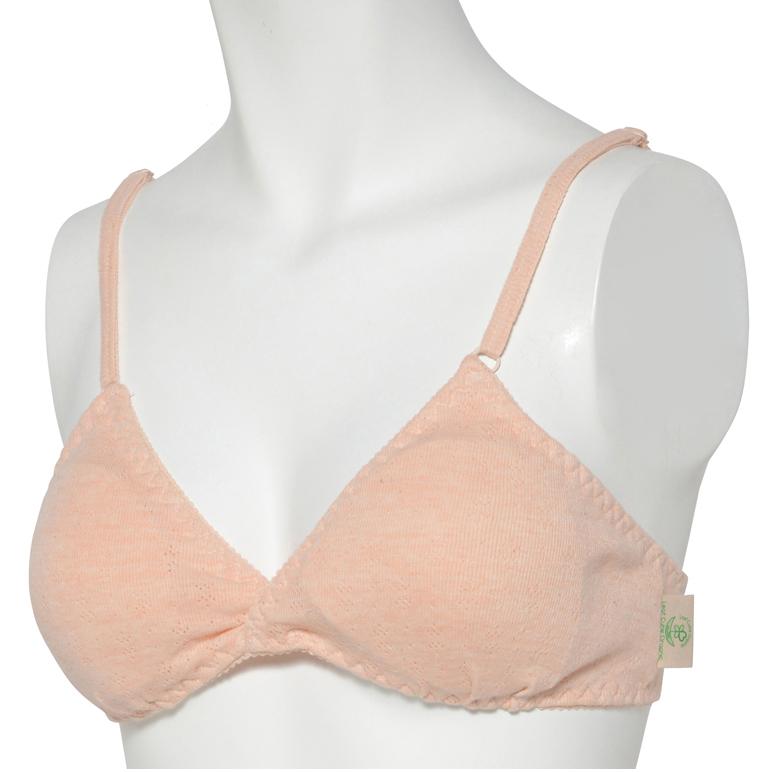 Leaf Cube Organic フィット感あるのにリラックス カシュクールブラ  ピュアソフト オーガニックコットン リーフキューブオーガニック 104112 105112 |  | 04