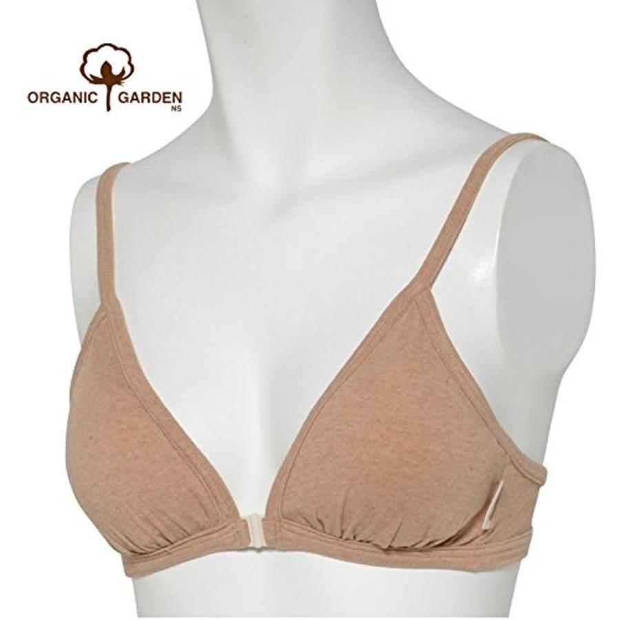オーガニックガーデン 優しくフィットするフロントホック ベア天 フロントホックブラ M・Lサイズ<br>オーガニックコットン 日本製 294324 295324 | ORGANIC GARDEN | 05