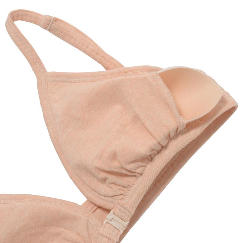 オーガニックガーデン 優しくフィットするフロントホック ベア天 フロントホックブラ M・Lサイズ<br>オーガニックコットン 日本製 294324 295324 | ORGANIC GARDEN | 07