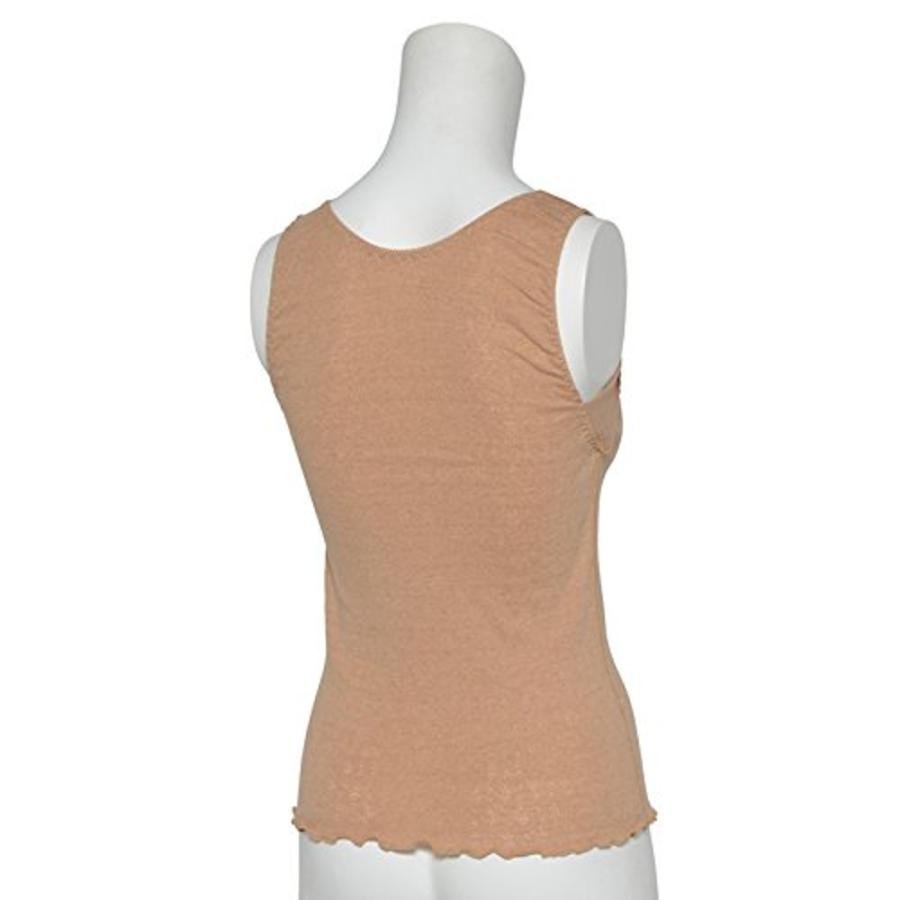 オーガニックガーデン 汗をしっかり吸収する ピコレース付 アクティブタンクトップ M・Lサイズ オーガニックコットン 日本製 294350 295350 | ORGANIC GARDEN | 05