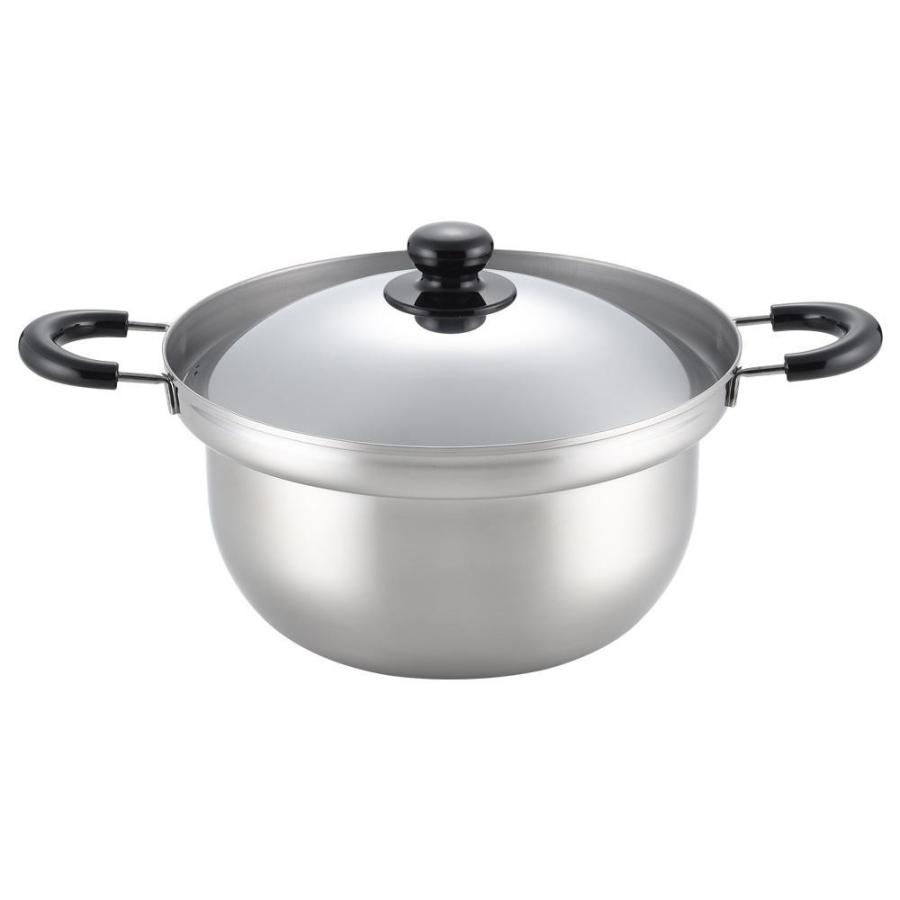 60 Off 送料無料 くるめん亭のふきこぼれにくい鍋 両手鍋 26cm Sj1369 最先端 Turningheadskennel Com