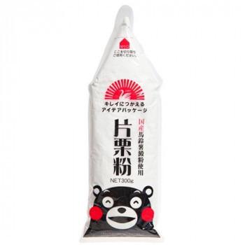 1527円 お買得 送料無料 西日本食品工業 白鳥印 国産片栗粉 くまもんイラスト 300g 24袋 代引き不可
