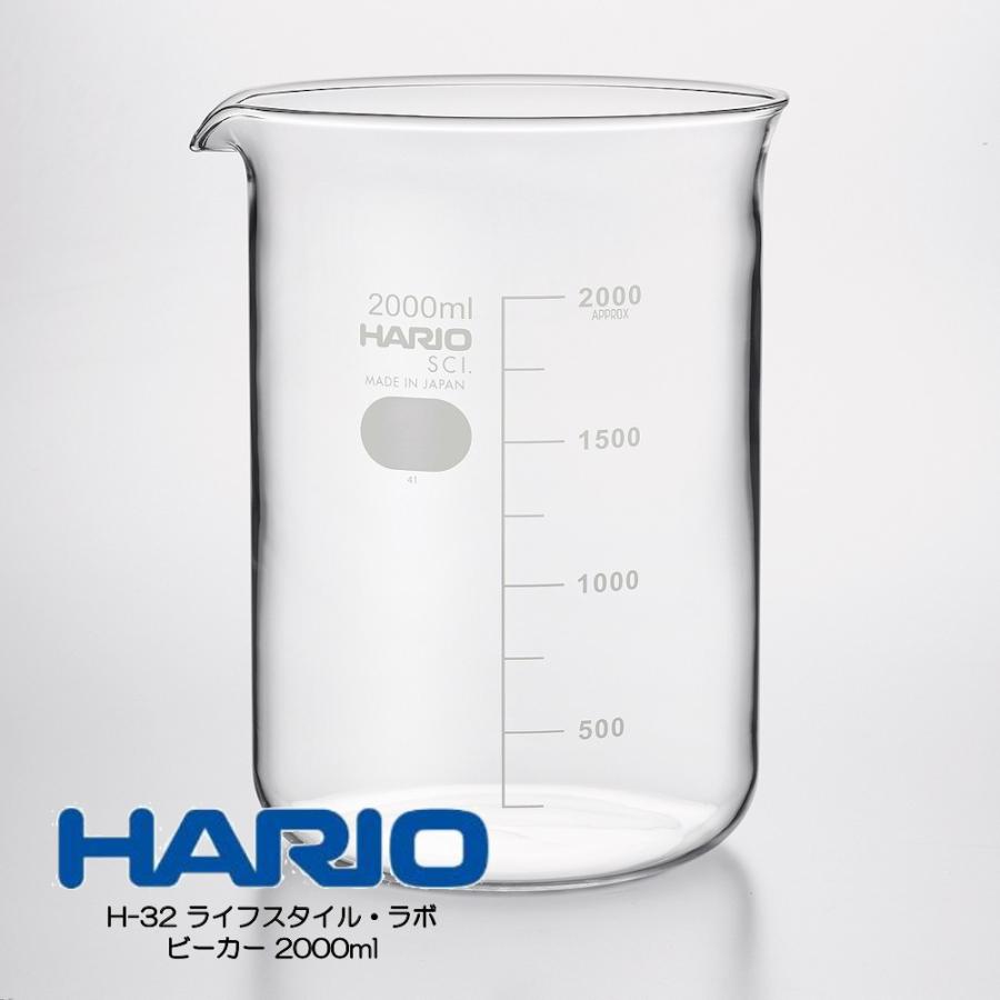 HARIO（ハリオ） HARIO H-32 ライフスタイル・ラボ ビーカー 1000ml B