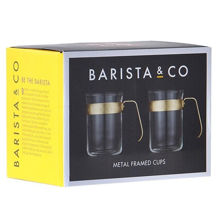BARISTA＆CO メタルフレームカップ 2セット バリスタアンドコー Metal Framed Cups 2pcs set | BARISTA & CO | 05