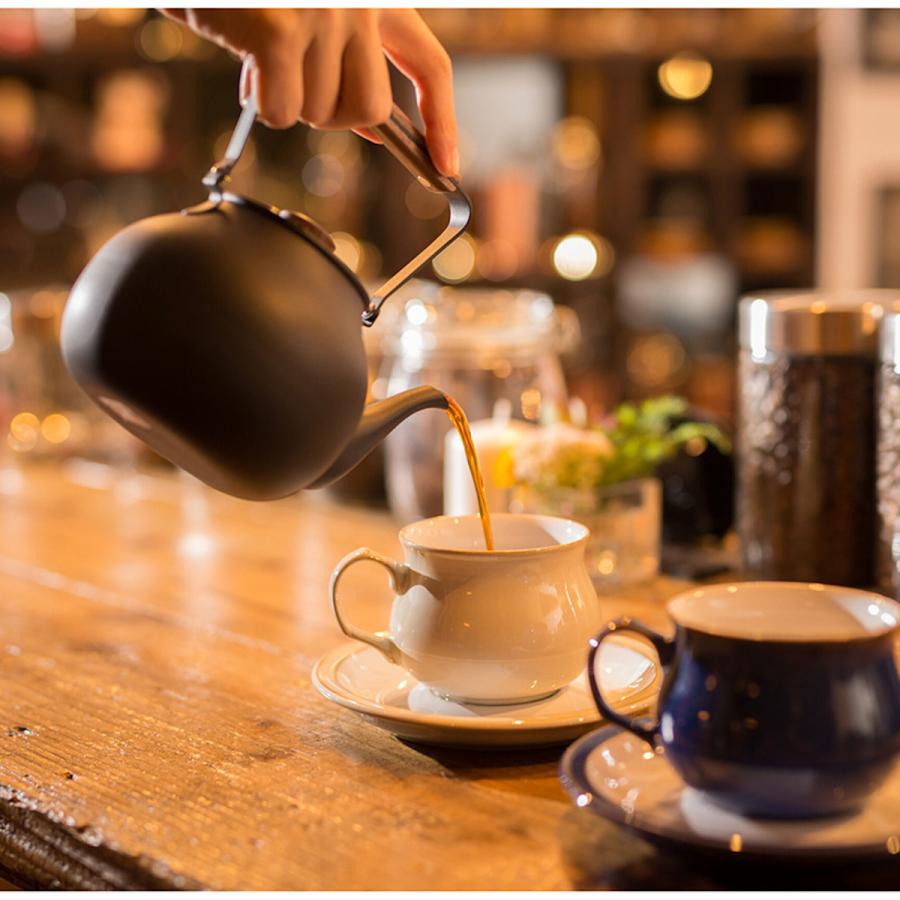 宮崎製作所 茶き 急須 茶こし付き 直火不可 0.7L くろいろ 大 CHA-6 HNM | 茶き | 03