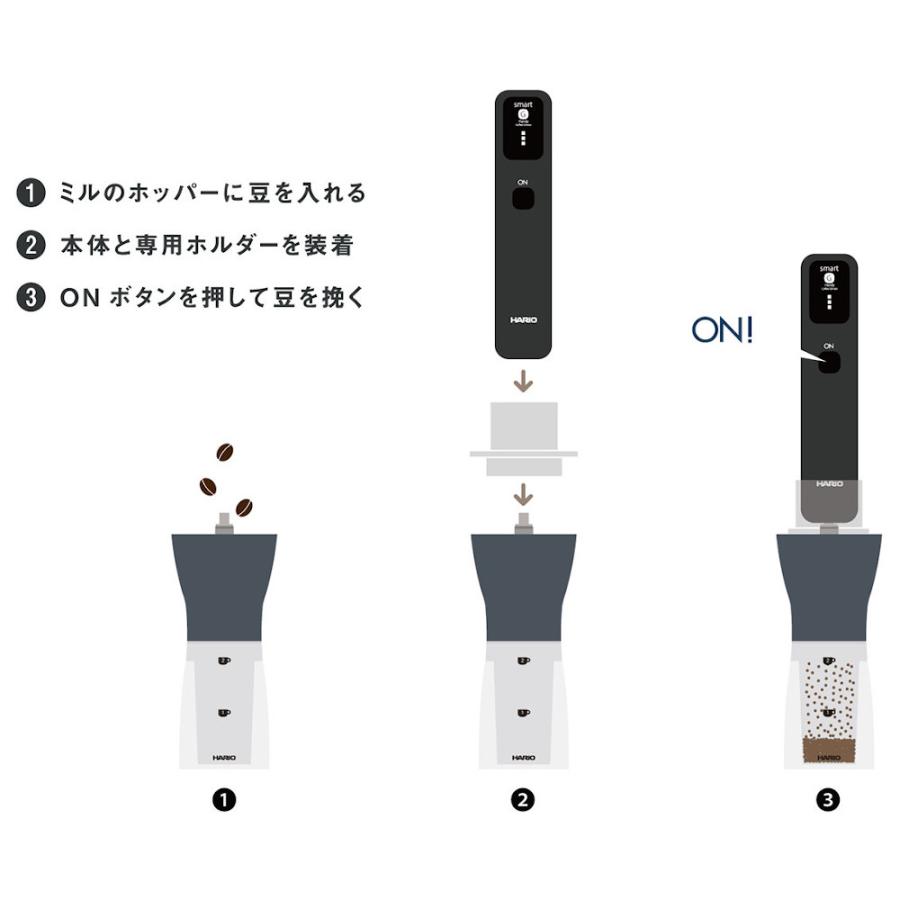 HARIO モバイルミル スティック EMS1B ハリオ | HARIO | 02