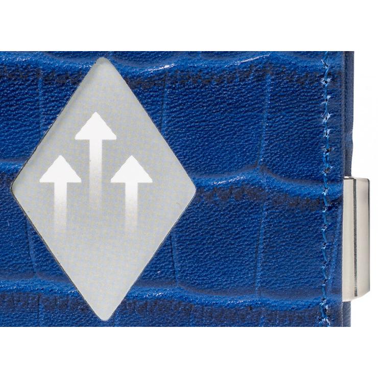 EXENTRI MULTI WALLET (エキセントリ ウォレット)カイマンブルー M505