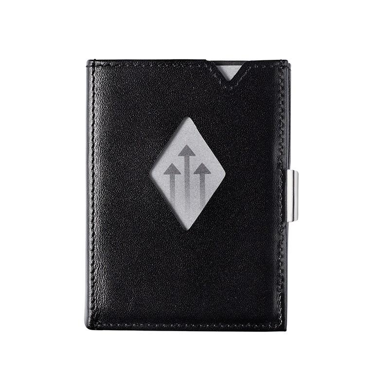 EXENTRI MULTI WALLET (エキセントリ マルチウォレット)ブラック 本革