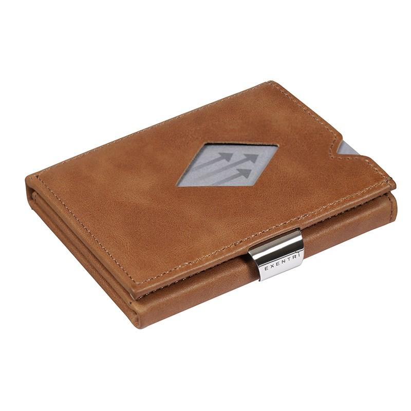 EXENTRI MULTI WALLET (エキセントリ マルチウォレット)サンド 本革 三