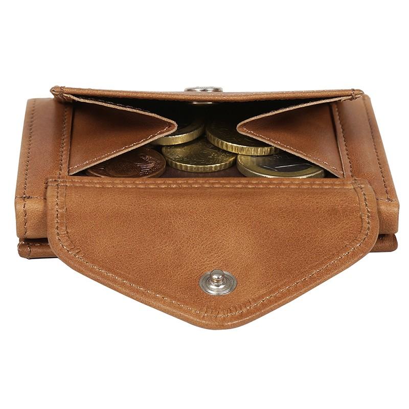 EXENTRI MULTI WALLET (エキセントリ マルチウォレット)サンド 本革 三