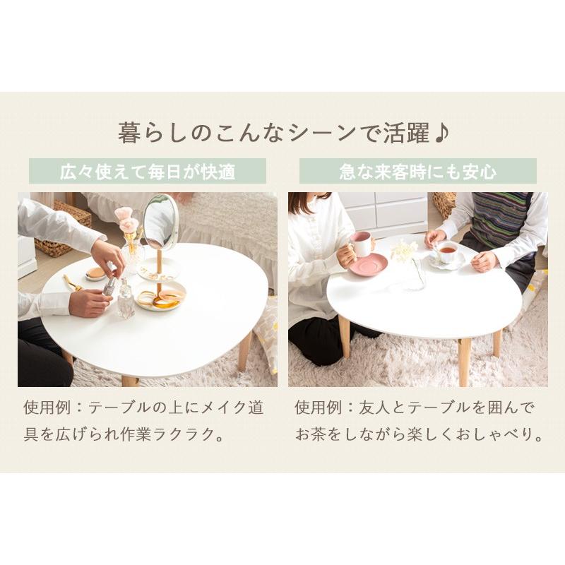 折りたたみテーブルマロン 楕円形テーブル IMT-82 岩附 | 岩附 | 03