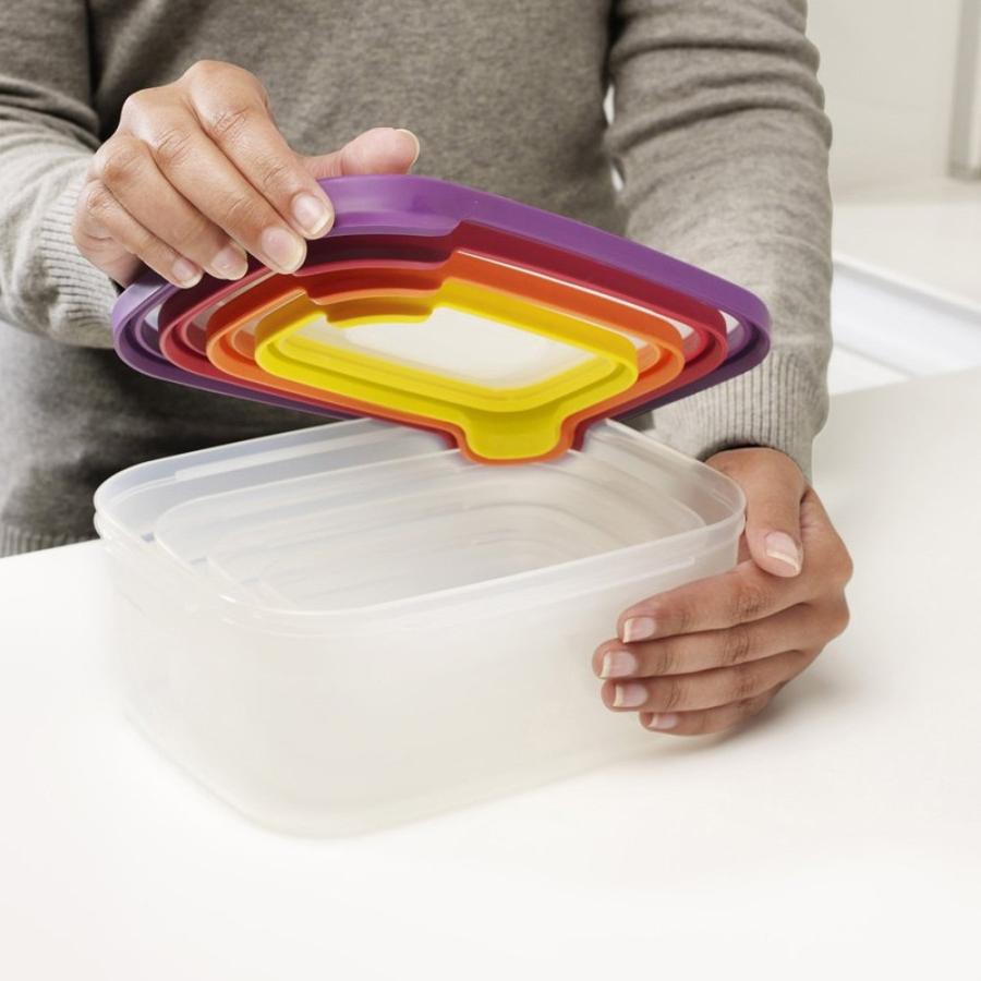 【人気商品】ジョセフジョセフ (Joseph Joseph) 保存容器 キャニス ジョセフジョセフ ポディウム 100 ガラスストレージ 5ピース