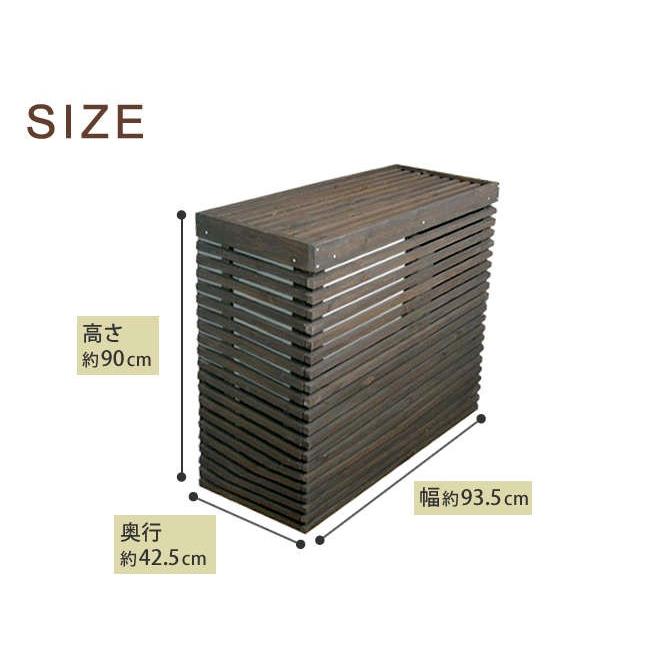 モダンエアコン室外機カバーボーダー MAC-935BS |  | 03