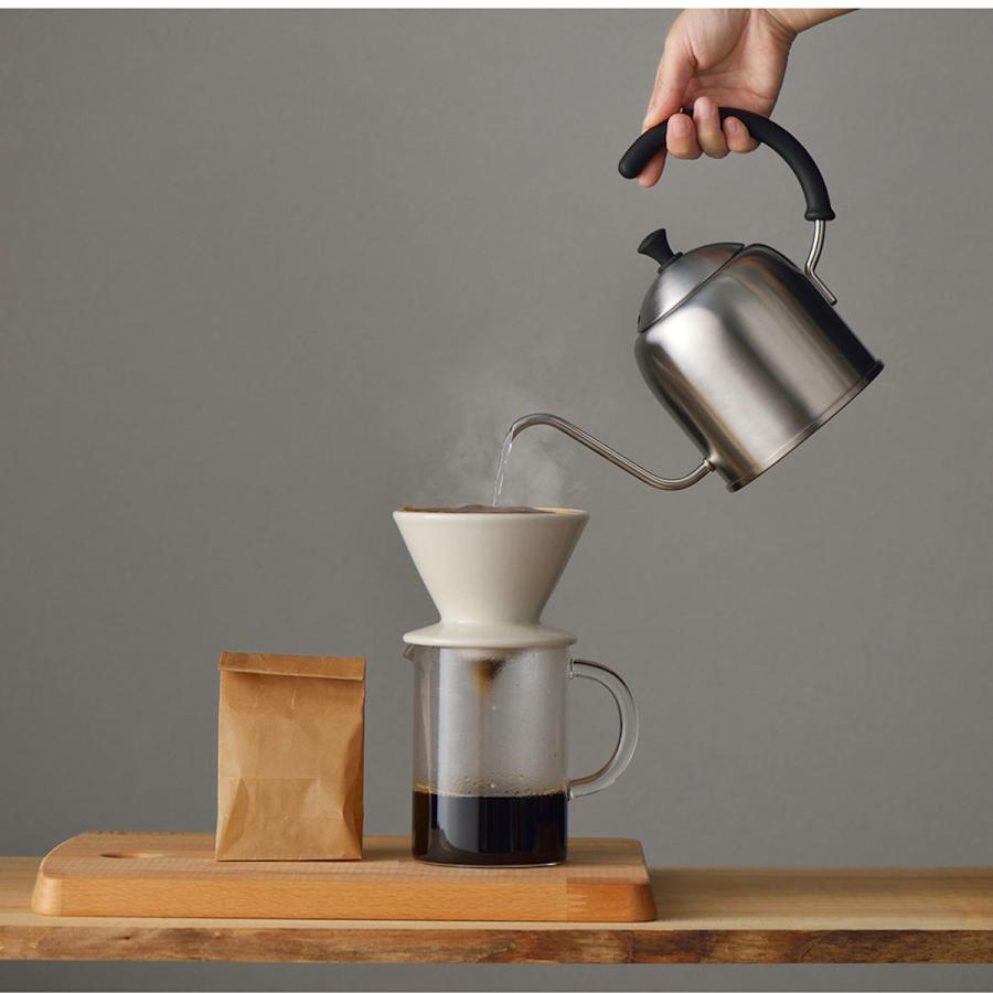 宮崎製作所 Miyacoffee コーヒーポット 0.9L IH対応 ツヤ消し MCO-3 | Miyaco | 01