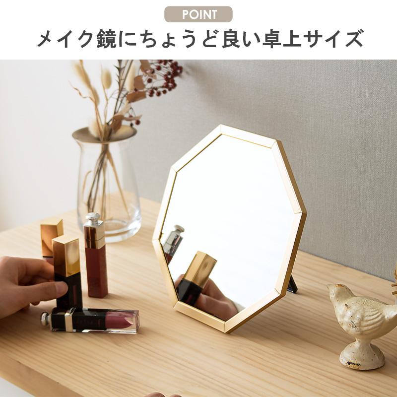 アルミフレーム 八角形ミラー Sサイズ Octam/オクタム OCM-20 岩附 iwatsuki | 岩附 | 05