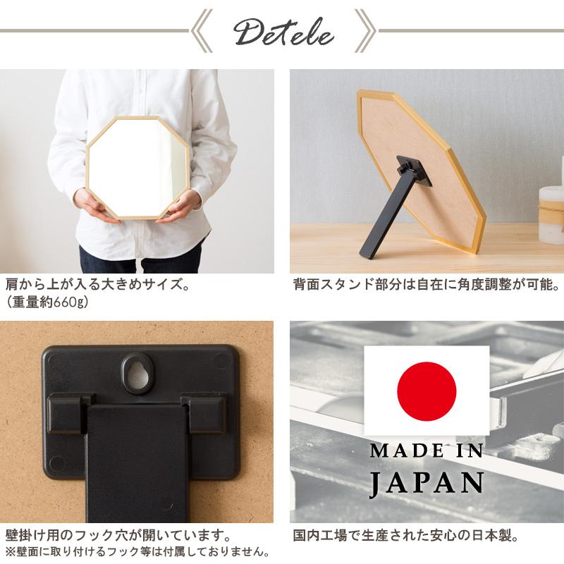 アルミフレーム 八角形ミラー Mサイズ Octam/オクタム OCM-28 岩附 iwatsuki | 岩附 | 08