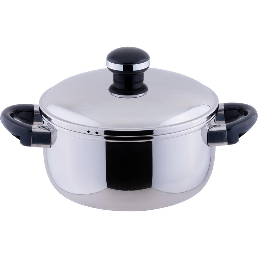 送料無料 宮崎製作所 オブジェ 両手鍋 22cm ソースポット 日本製 IH対応 軽量 OJ-7M Miyaco HNM | Objet