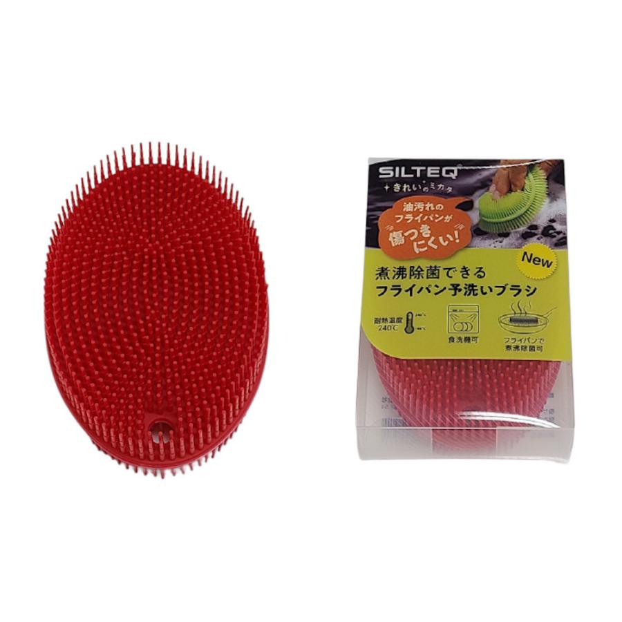 SILTEQ 煮沸除菌できるフライパン予洗いブラシ 食洗機可 HNM |  | 02