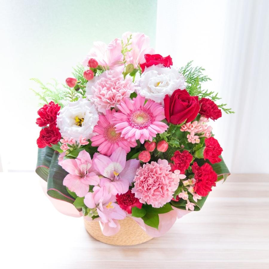FlowerKitchen 花 誕生日 お祝い ギフト おまかせアレンジ Mサイズ A