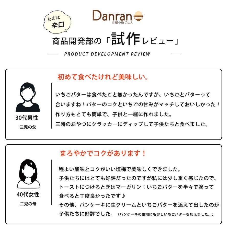 いちごバター 手作り 体験 セット 母の日 あきひめ 食育 親子 滋賀県産 章姫 産地直送 プレゼント 贈り物 大きい 朝採れ 外出 自粛 自宅待機｜ikkadanran｜07