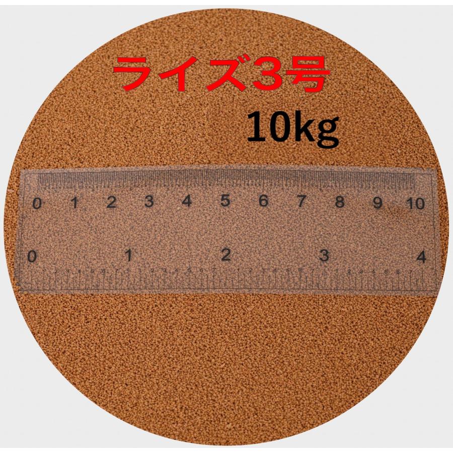 日清丸紅飼料 日清丸紅飼料ライズ3号 10kg (5kg×2袋) (粒径0.36 日清丸紅飼料 日清丸紅飼料ライズ3号 10kg (5kg×2袋) (粒径0.36