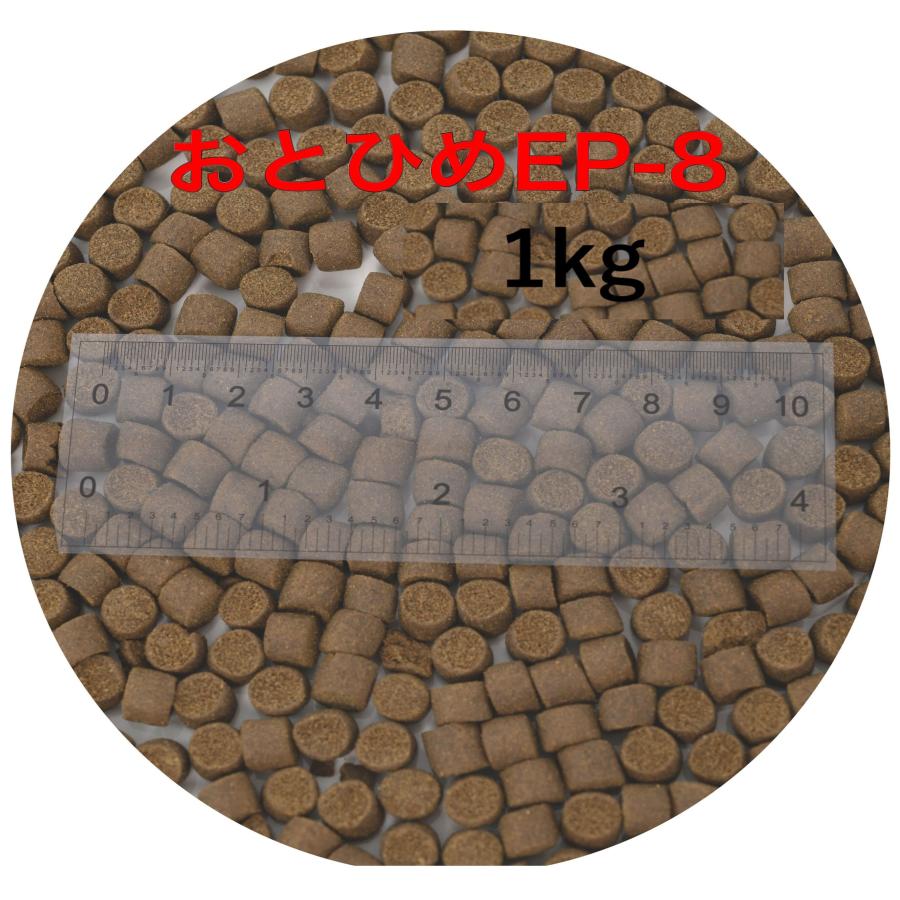 日清丸紅飼料 おとひめEP8(約6.8mm〜約8.0mm) 1kg(500g×2袋) 沈降性