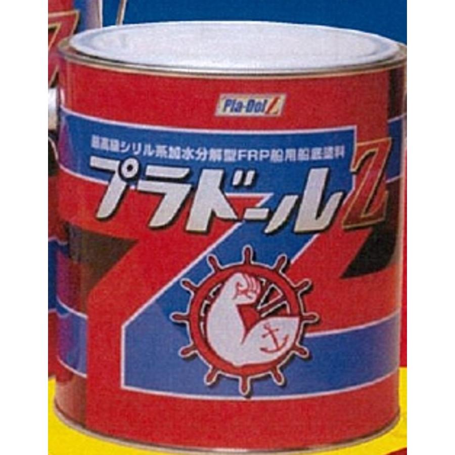 プラドールZ レッド 4kg 関西ペイントマリン 船艇塗料 送料無料 : 一貫