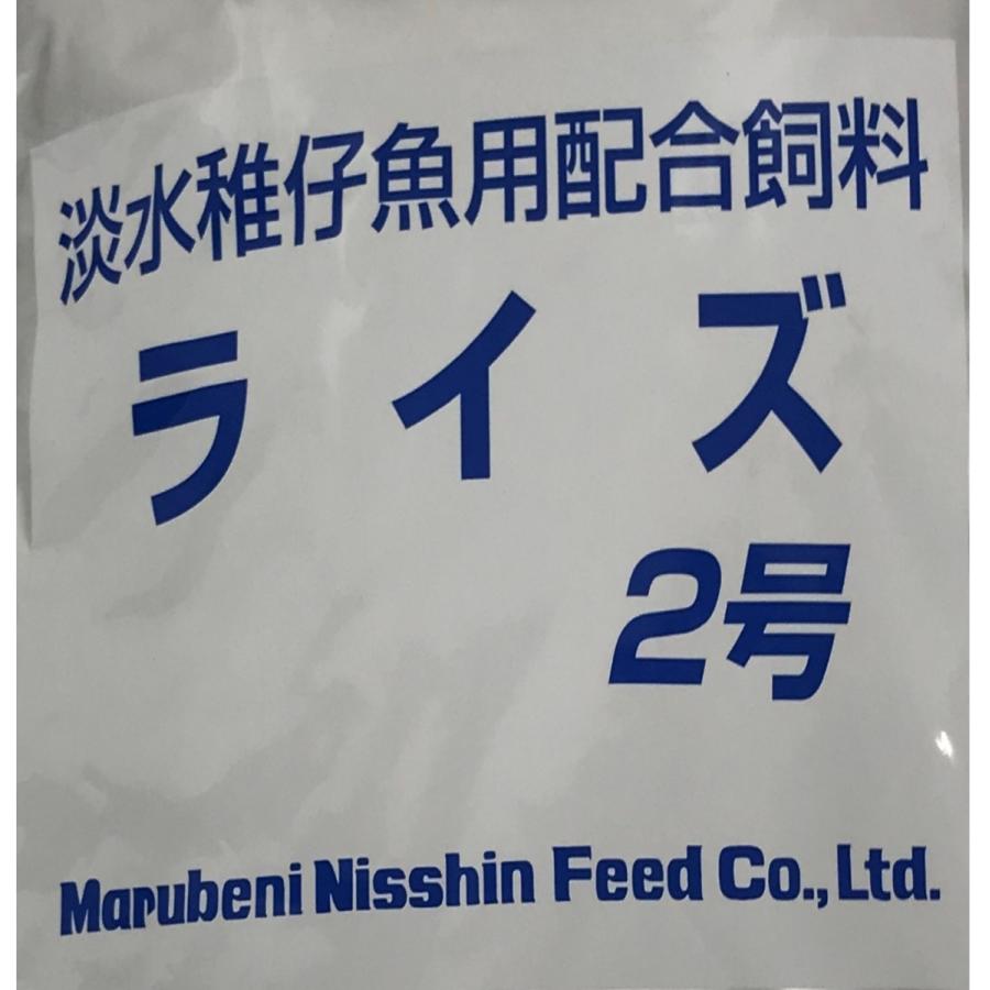 ライズ2号 2kg (0.36mm) 新品未開封 日清丸紅飼料 メダカ めだか エサ 餌 おとひめ ハイグロウ リッチ 送料無料|ikkando-oosaka|03