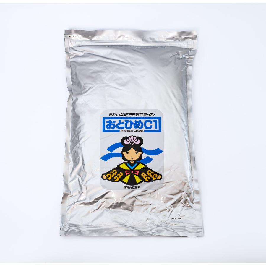 日清丸紅飼料 おとひめC1 (0.58~0.91mm) 1kg(500g×2袋） 沈降性(沈下性