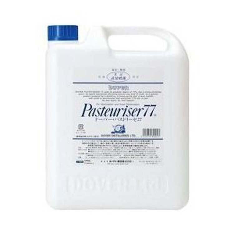 ドーバーパストリーゼ77 5L 5000ml 送料無料 詰め替え 77％ ノズル付き 防菌 消臭 防カビ 除菌 アルコール消毒液 ウィルス 安い（Yahoo!・一貫堂 大阪府茨木市）