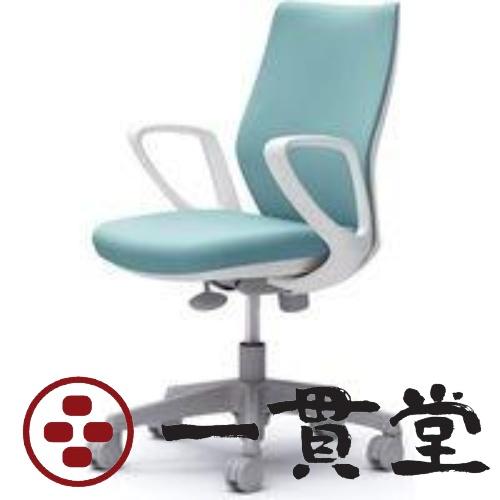 CG27WR FZH6 |オカムラ CG-M 固定肘 背パッド ハンガー無 セージ