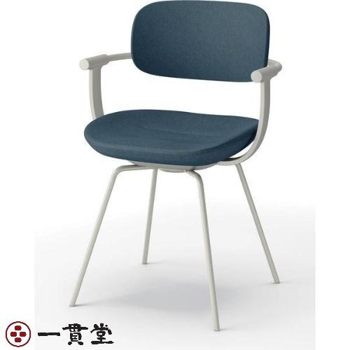 イトーキ vertebra03(バーテブラ03) チェア 肘付 4本脚 スチール