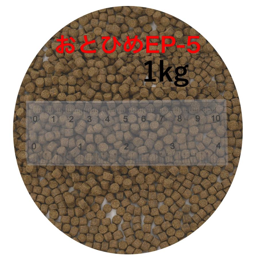 おとひめEP5(約4.3mm?約5.1mm) 1kg(500g×2袋) 沈降性(沈下性) 日清丸紅