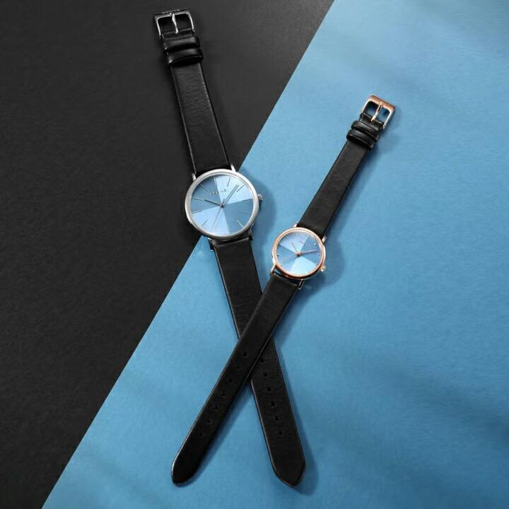 BERING ベーリング クラシックスカンジナビアン アイスブルー クォーツ 26mm レディース 腕時計 正規品 3年保証 13426-468の画像
