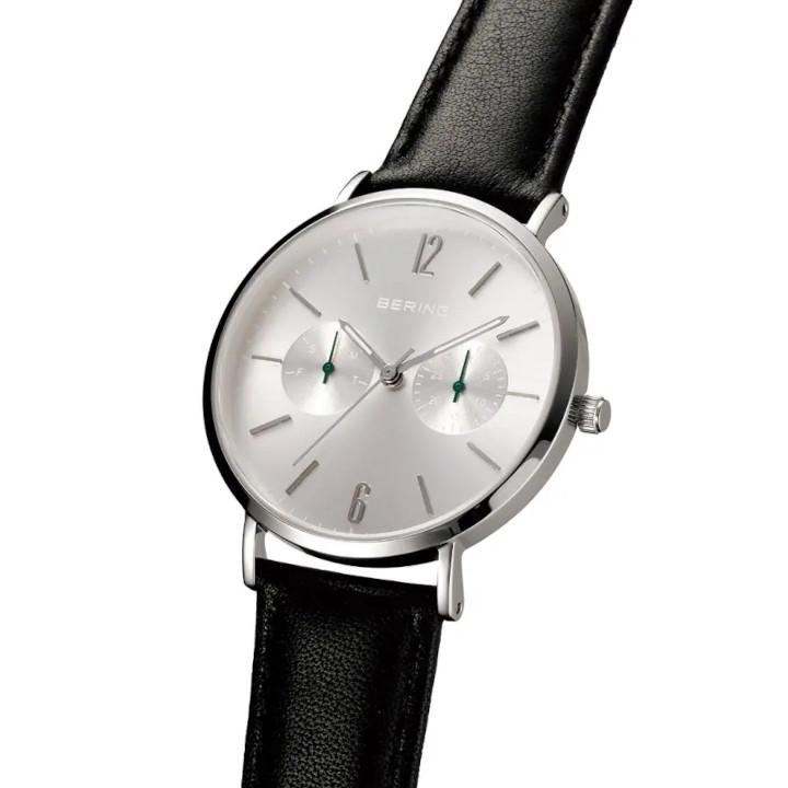 BERING ベーリングOCEAN & FOREST Japan limited 日本限定 36mm 替え用レザーバンド付属 3気圧防水 腕時計 正規品 3年保証 14236-000-J 14236000Jの画像