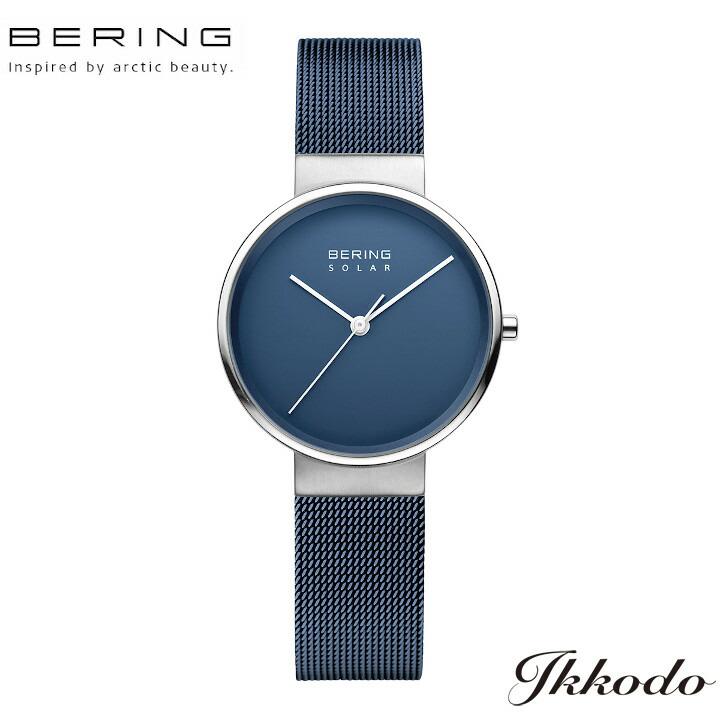 べーリング スカンジナビアン サファイアガラス ソーラー メンズ