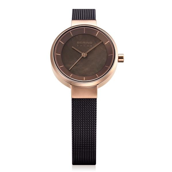 BERING ベーリング スカンジナビアンソーラー ペアコレクション 日本限定モデル 27mm レディース腕時計 正規品 3年保証 14627-265-J【14627265J】の画像