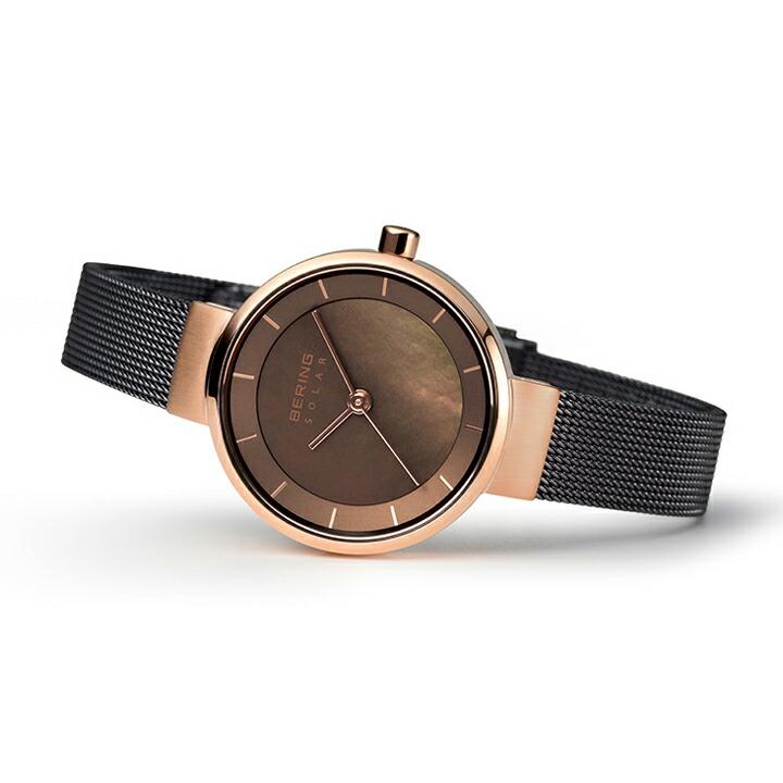 BERING ベーリング スカンジナビアンソーラー ペアコレクション 日本限定モデル 27mm レディース腕時計 正規品 3年保証 14627-265-J【14627265J】の画像